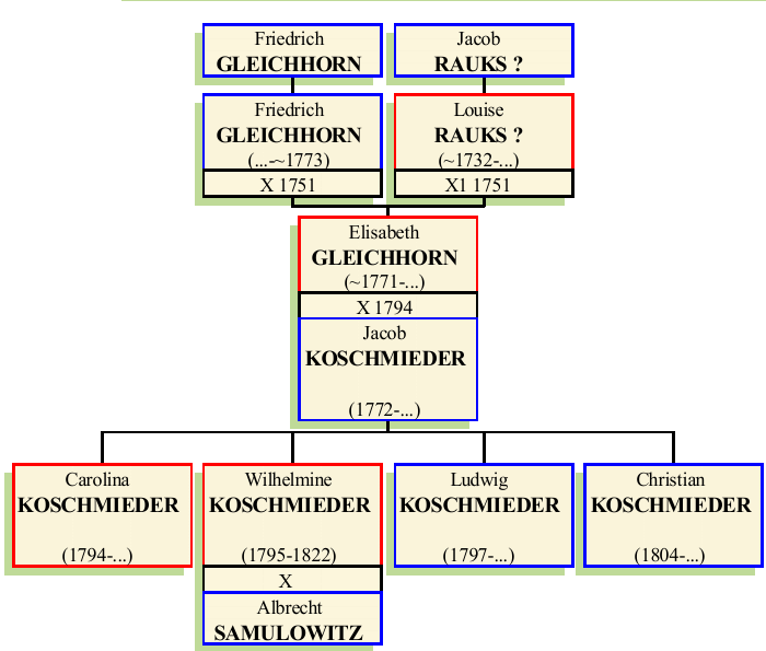 Stammbaum von Elisabeth